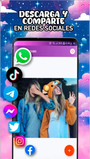 I-download ang Frases de Mejores Amigas – Mga Quote Para sa Bestie - Screenshot 6