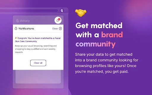 I-download ang Datacy: Kumita Habang Nagba-browse Online – Libre - Screenshot 3