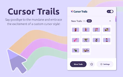 Download Cursor Trails – Gawing Masaya ang Browsing sa Chrome - Screenshot 1