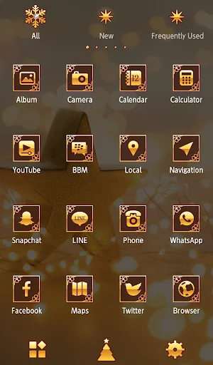 I-download ang Xmas Wallpaper Star Glow Theme – Libreng Tema - Screenshot 3