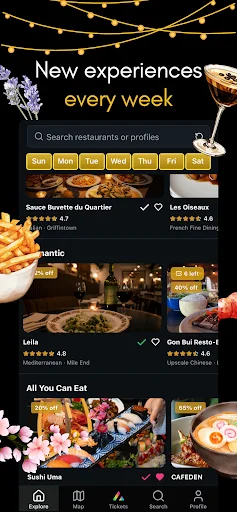 I-download ang Spectra Eats – Tuklasin ang Pinakamagandang Pagkain - Screenshot 3