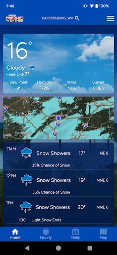 I-download ang The Mid-Ohio Valley’s Weather – Libreng App sa Panahon - Screenshot 1