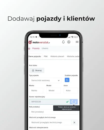 I-download ang Motowarsztat.pl – Pamahalaan ang Workshop sa Phone - Screenshot 3