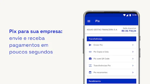 I-download ang Asaas: Digital Account para sa Negosyo – Mabilis na Pagbabayad - Screenshot 12