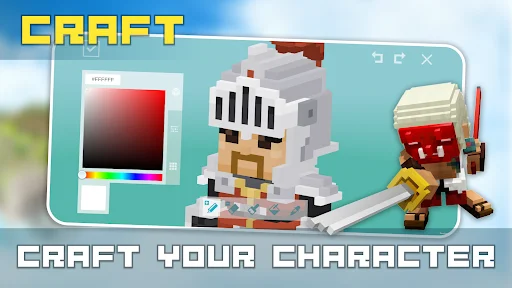 I-download ang Craft Warriors Frontier – Laro ng Estratehiya - Screenshot 7