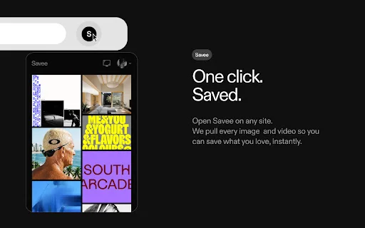 I-download ang Savee Extension – Pinakamabilis na Inspiration Tool - Screenshot 2