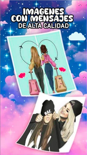 I-download ang Frases de Mejores Amigas – Mga Quote Para sa Bestie - Screenshot 8