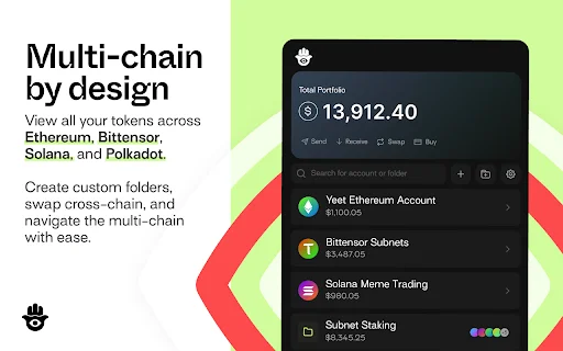 I-download ang Talisman Wallet – Ligtas na Multi-chain Crypto App - Screenshot 1