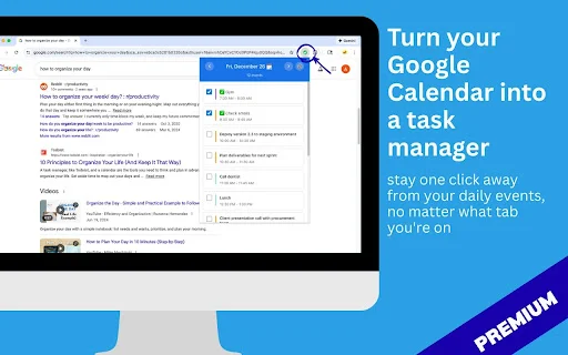 Google Calendar Event Checker – I-track ang Task nang Libre - Screenshot 4