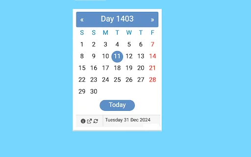 I-download ang Persian Solar Hijri Calendar – Date Converter Libre - Screenshot 1