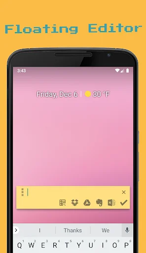 I-download ang 1Sec Note – Mabilis na Floating Note App - Screenshot 2