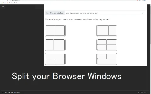 Split Screen para sa Google Chrome – Mabilis na Window Splitter - Screenshot 1