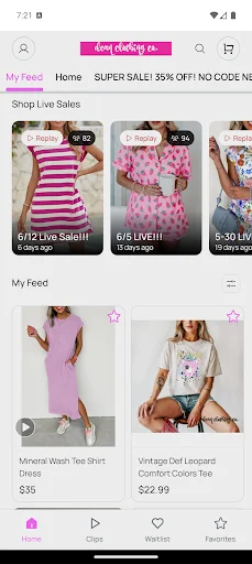 I-download ang Dean Clothing Co App – Pinakamadaling Shopping Online - Screenshot 2