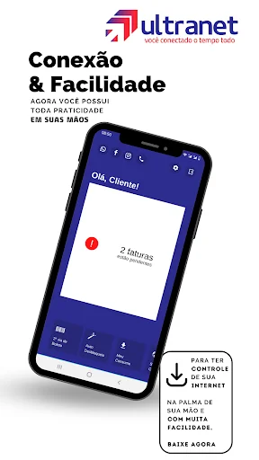 I-download ang Ultranet Network App – Mabilis na Pamamahala ng Account - Screenshot 1